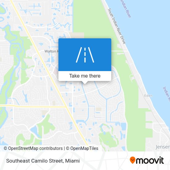 Southeast Camilo Street map