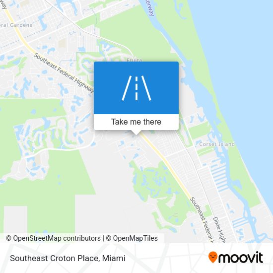 Southeast Croton Place map
