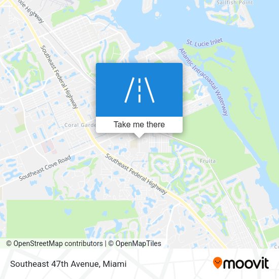 Mapa de Southeast 47th Avenue