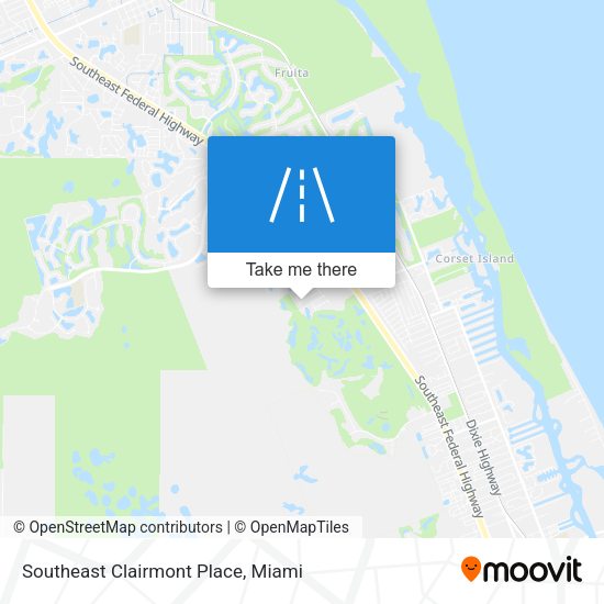 Mapa de Southeast Clairmont Place