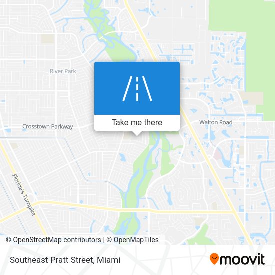 Mapa de Southeast Pratt Street