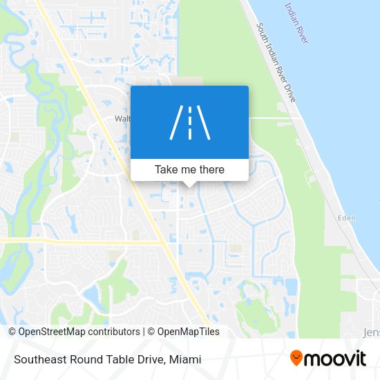 Southeast Round Table Drive map