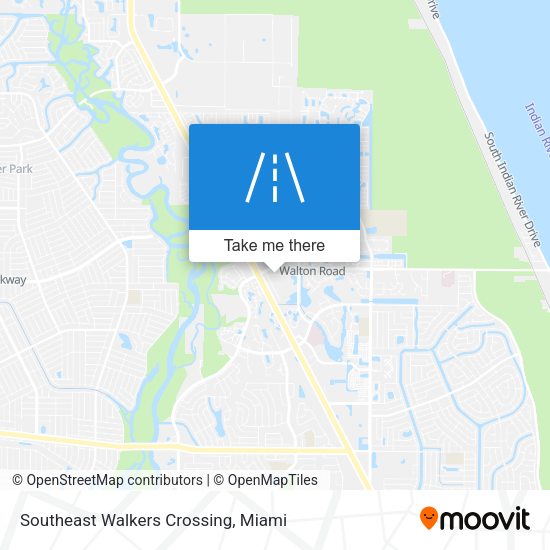 Mapa de Southeast Walkers Crossing