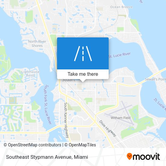 Southeast Stypmann Avenue map