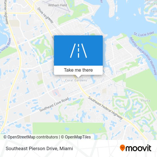 Mapa de Southeast Pierson Drive