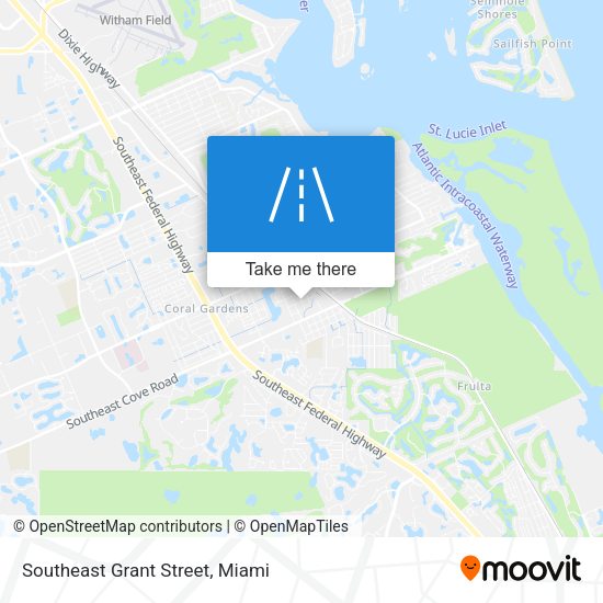 Southeast Grant Street map