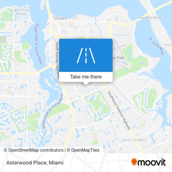 Mapa de Asterwood Place