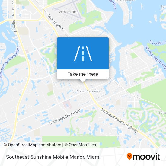 Mapa de Southeast Sunshine Mobile Manor