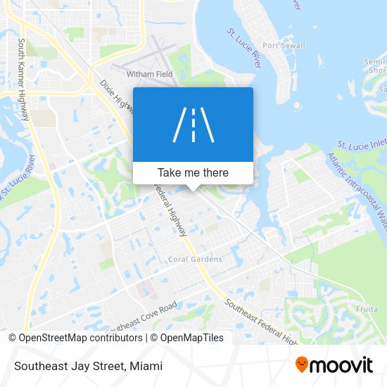 Mapa de Southeast Jay Street
