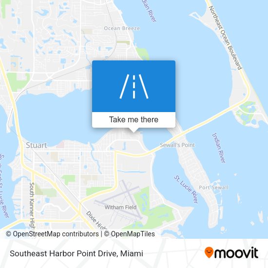 Southeast Harbor Point Drive map