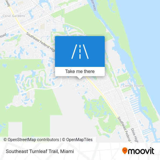 Southeast Turnleaf Trail map
