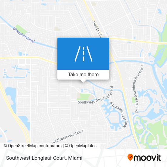 Mapa de Southwest Longleaf Court