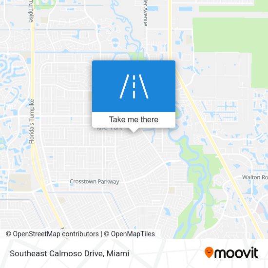 Mapa de Southeast Calmoso Drive