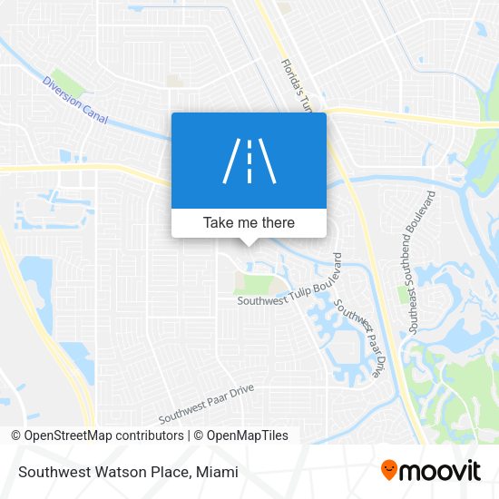 Mapa de Southwest Watson Place