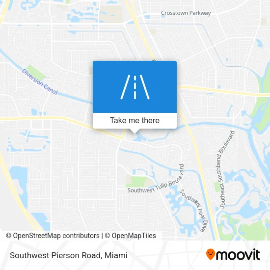 Southwest Pierson Road map