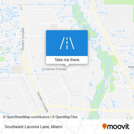 Mapa de Southeast Laconia Lane