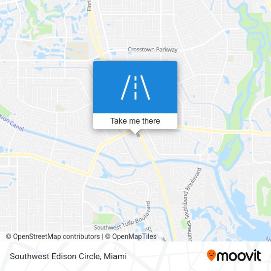 Mapa de Southwest Edison Circle