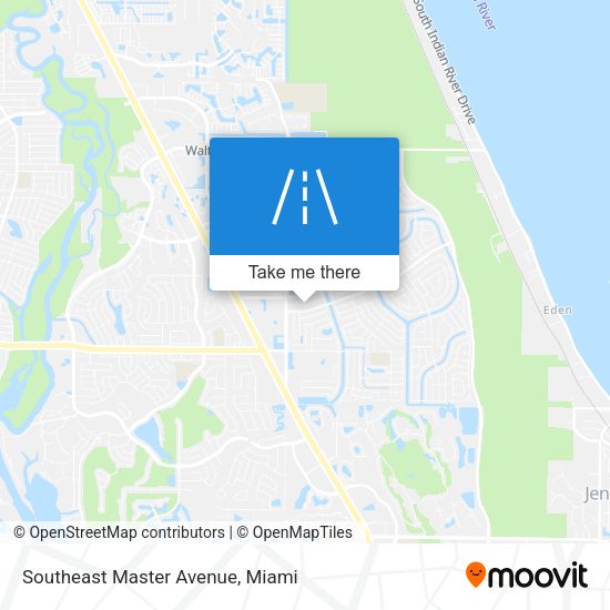 Southeast Master Avenue map