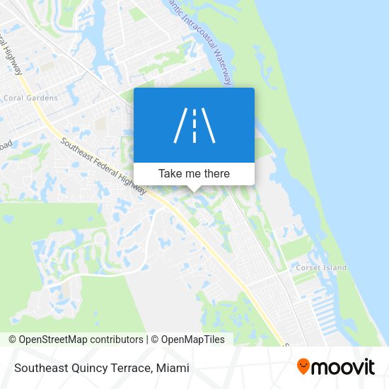 Mapa de Southeast Quincy Terrace
