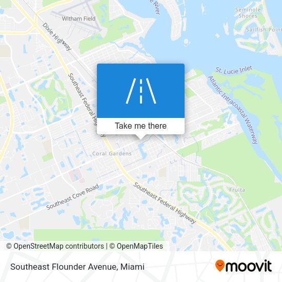 Mapa de Southeast Flounder Avenue