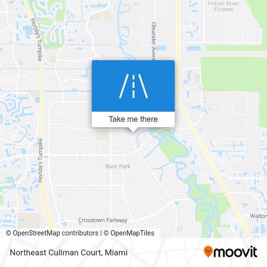 Northeast Cullman Court map