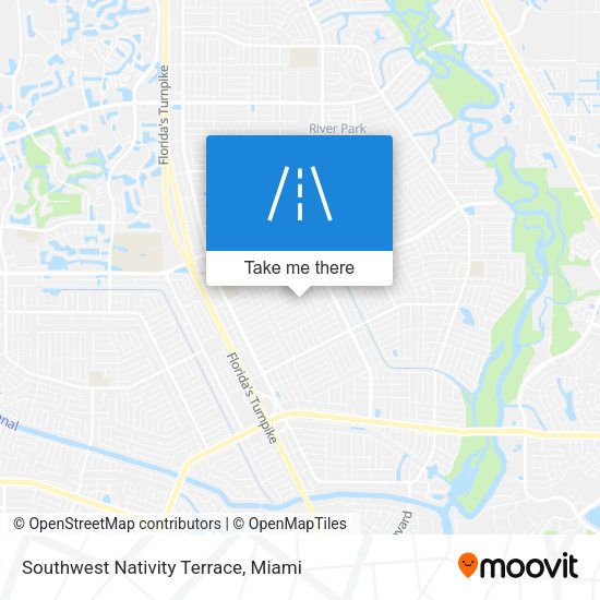 Mapa de Southwest Nativity Terrace