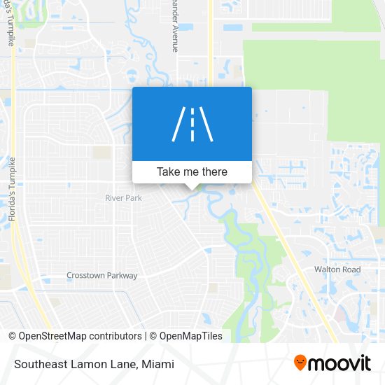 Mapa de Southeast Lamon Lane