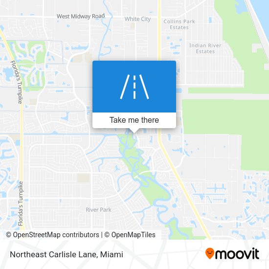 Mapa de Northeast Carlisle Lane