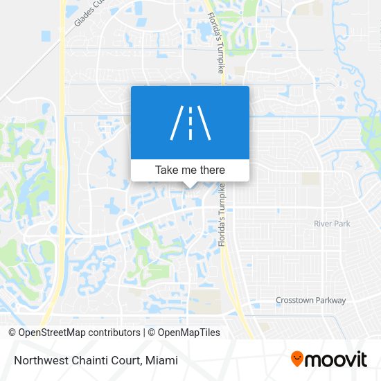 Mapa de Northwest Chainti Court