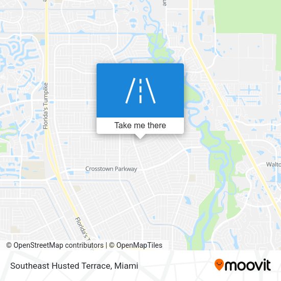 Mapa de Southeast Husted Terrace
