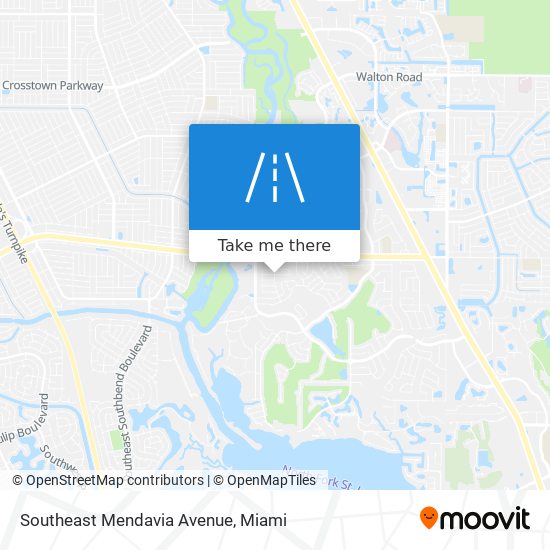 Mapa de Southeast Mendavia Avenue