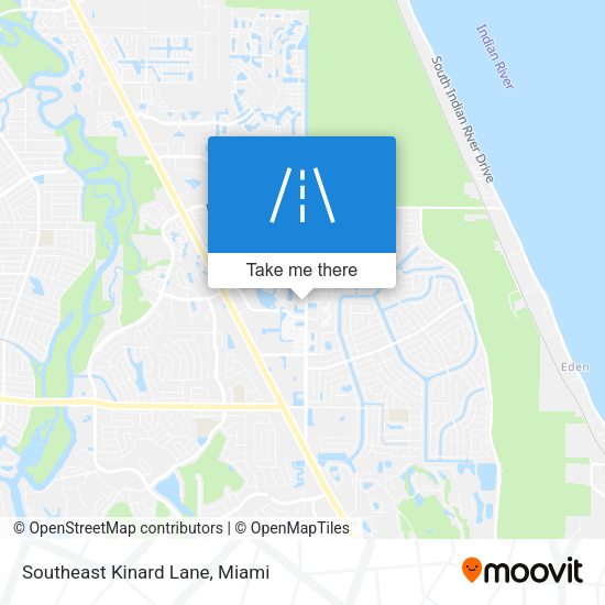 Mapa de Southeast Kinard Lane