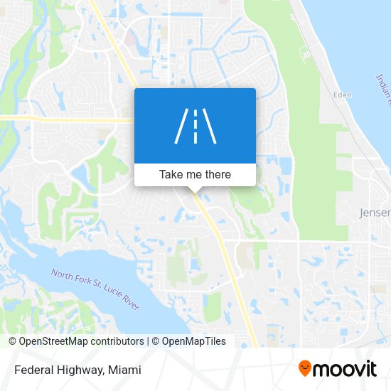 Mapa de Federal Highway