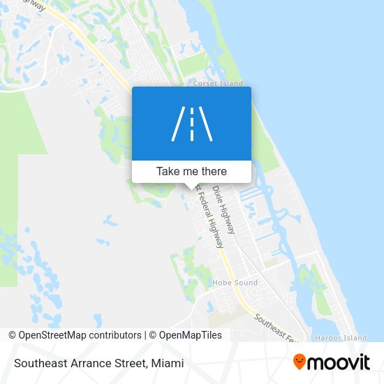 Mapa de Southeast Arrance Street