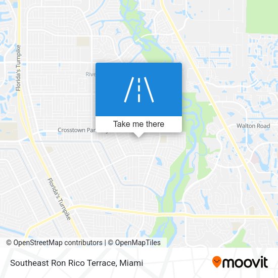 Southeast Ron Rico Terrace map