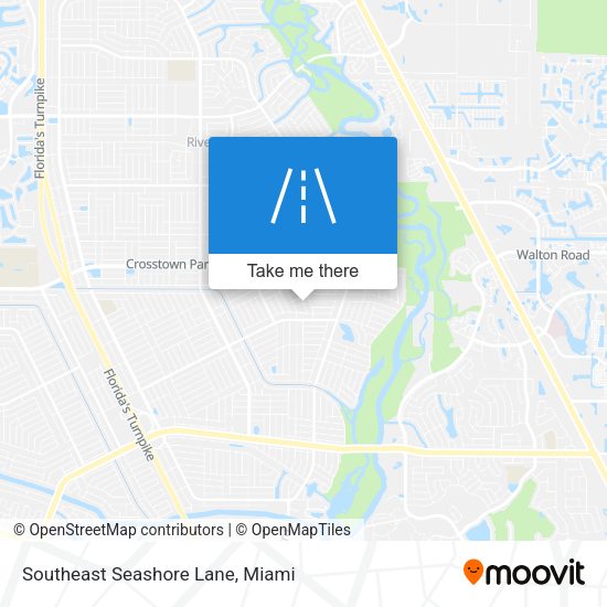 Mapa de Southeast Seashore Lane