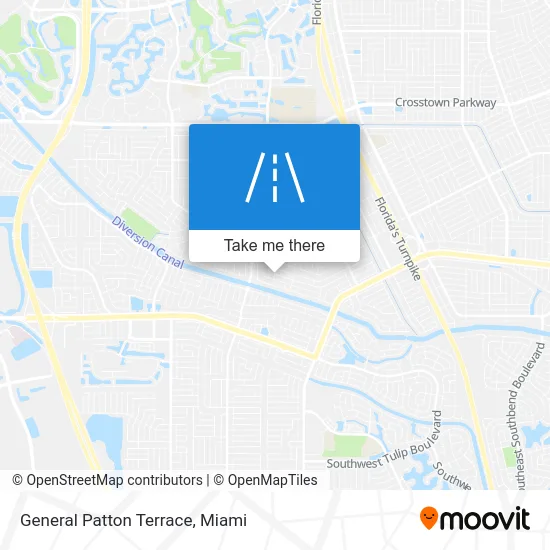 General Patton Terrace map