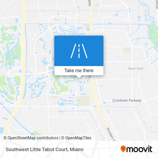 Mapa de Southwest Little Tabot Court