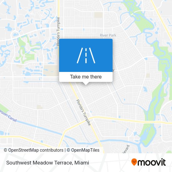 Southwest Meadow Terrace map