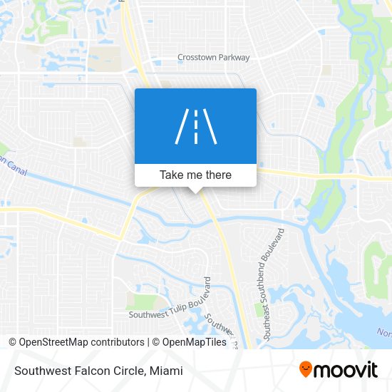 Mapa de Southwest Falcon Circle