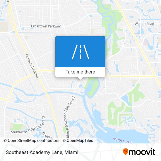 Southeast Academy Lane map