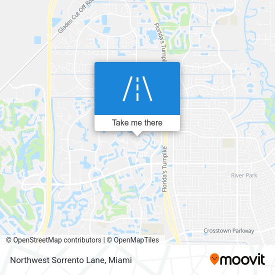 Mapa de Northwest Sorrento Lane
