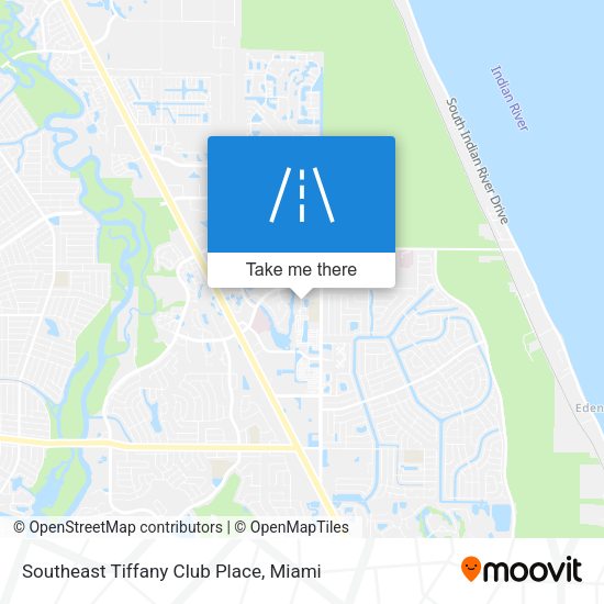 Southeast Tiffany Club Place map