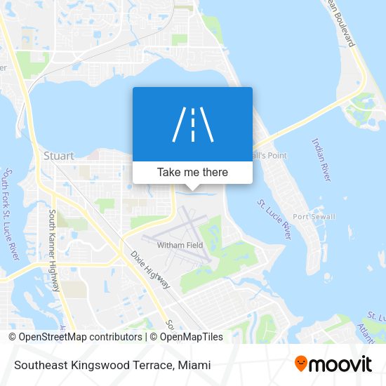 Southeast Kingswood Terrace map