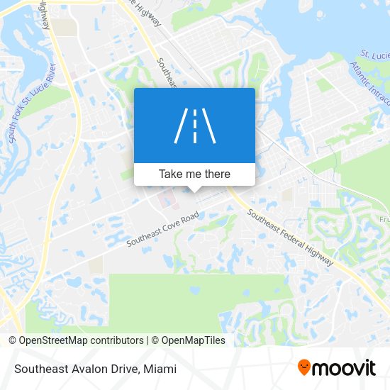 Mapa de Southeast Avalon Drive
