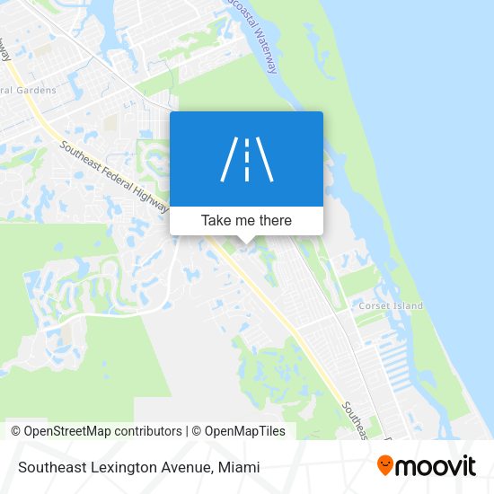 Mapa de Southeast Lexington Avenue