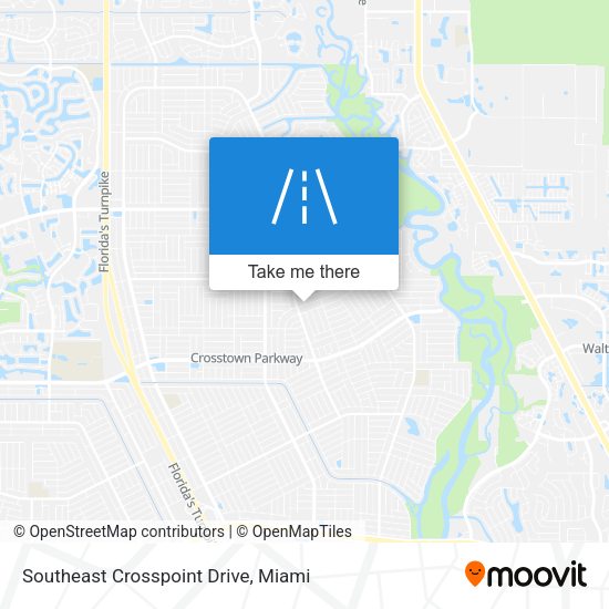 Mapa de Southeast Crosspoint Drive