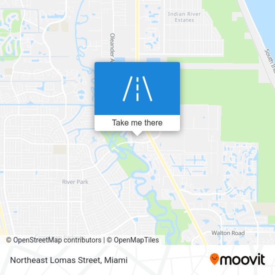 Mapa de Northeast Lomas Street