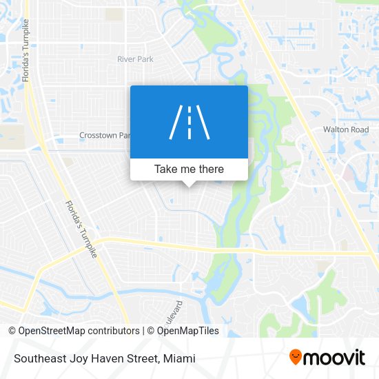 Southeast Joy Haven Street map