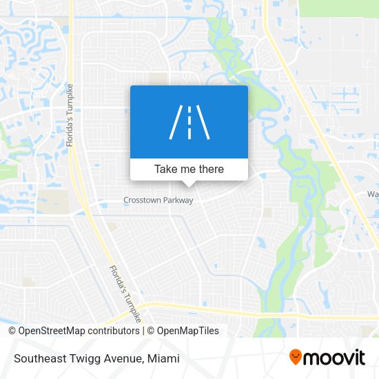 Southeast Twigg Avenue map